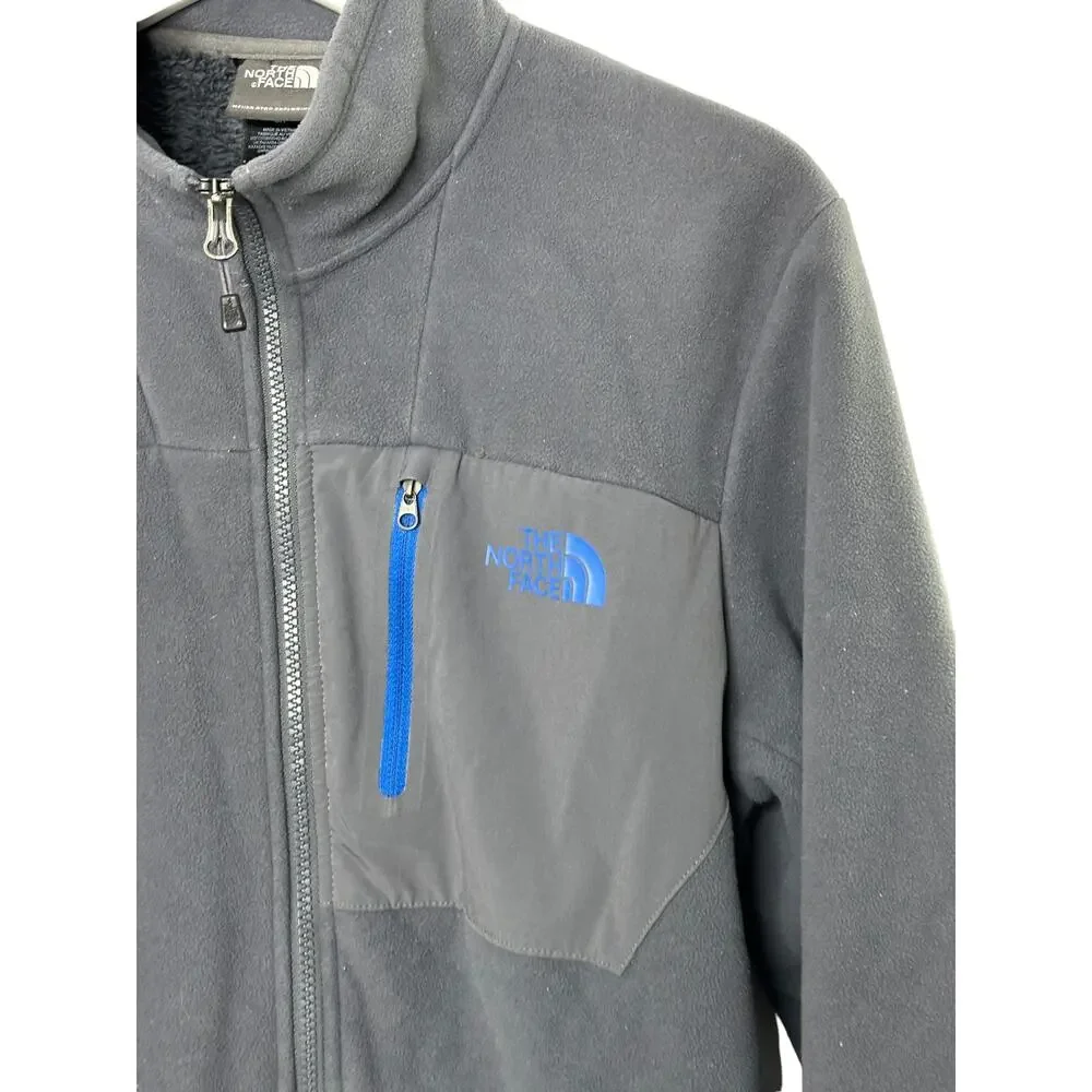 The North Face Gray Chimbarazo Full-Zip Fleece Jacket Men's Small